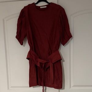 Rebecca Minkoff Red Midi Dress